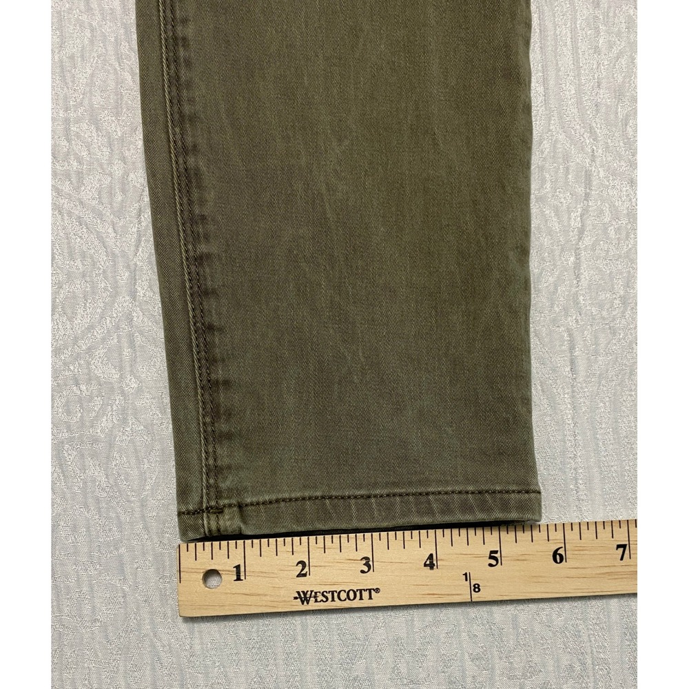 Express Legging Mid Rise Olive Green Women's Size 12 R‎ Stretch Pants - Picture 9 of 9